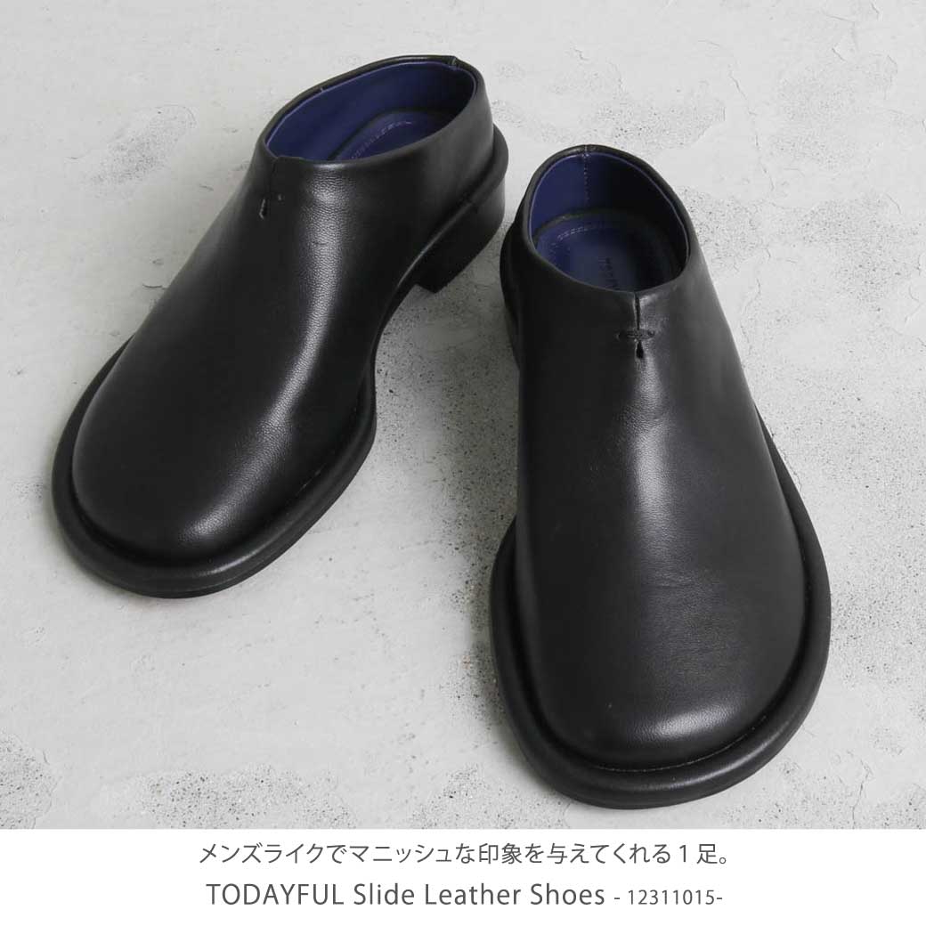 Slide Leather Shoes