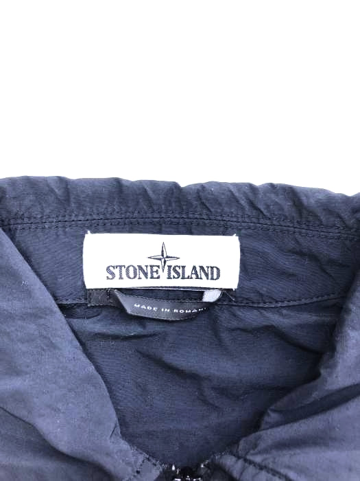 STONE ISLAND(ストーンアイランド)ジップアップシャツブルゾン 【中古