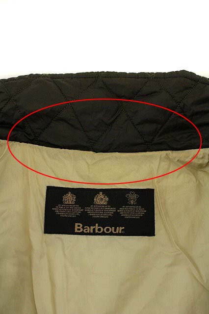 Barbour(バブアー)ジャケット キルティング 44 カーキ /RM ●D