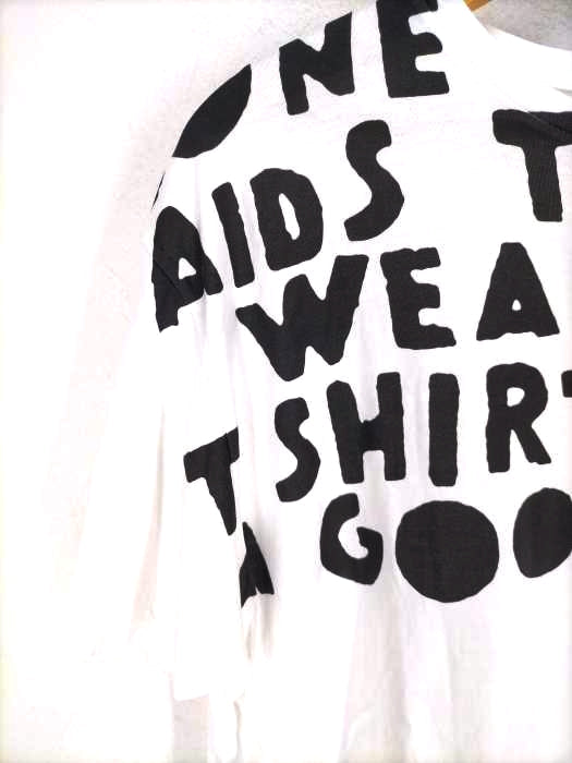 Maison Margiela(メゾンマルジェラ)AIDS エイズT チャリティ クルーネック 半袖 Tシャツ