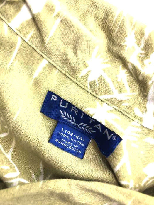 PURITAN(ピューリタン)all pattern o/c rayon shirt