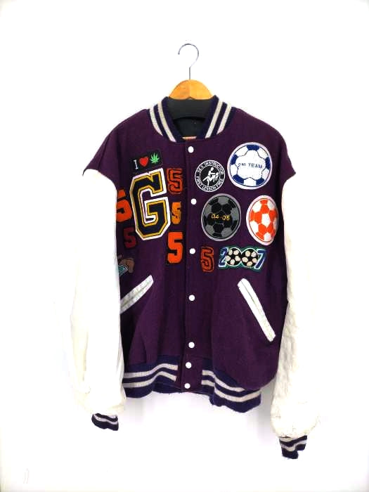 USED古着(ユーズドフルギ)USA製 Guitar Boy Archive Varsity Jacket