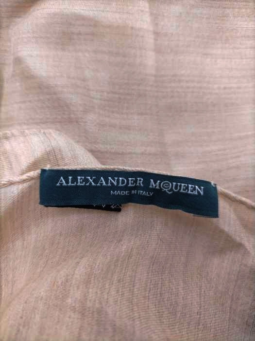 Alexander McQueen(アレキサンダーマックイーン)イタリア製 刺繍ストール