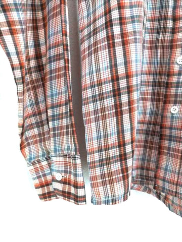 JC Penney(ジェーシーペニー)70S チェック柄コットンシャツ