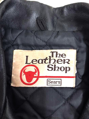 Sears(シアーズ)70-80s IDEALジップ USA製 フリンジ ダブルライダースジャケット