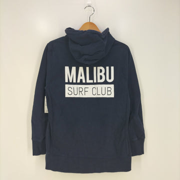 MALIBU SHIRTS(-)MALIBU SURF CLUB プリントプルオーバーパーカー