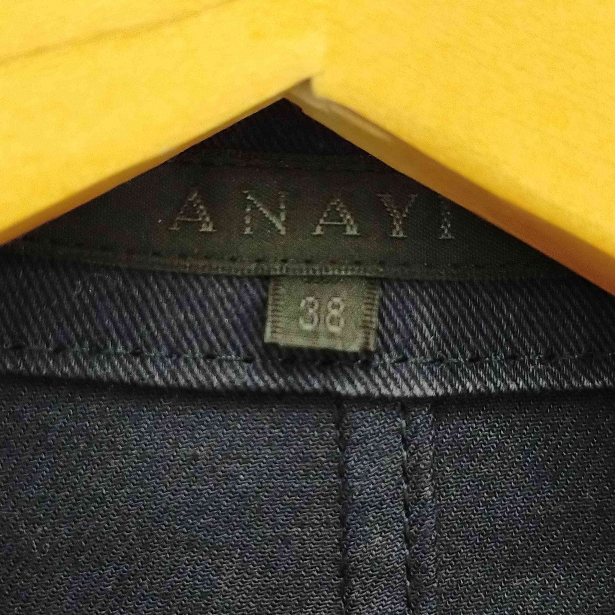ANAYI(アナイ)ウエストドローコードジップアップジャケット