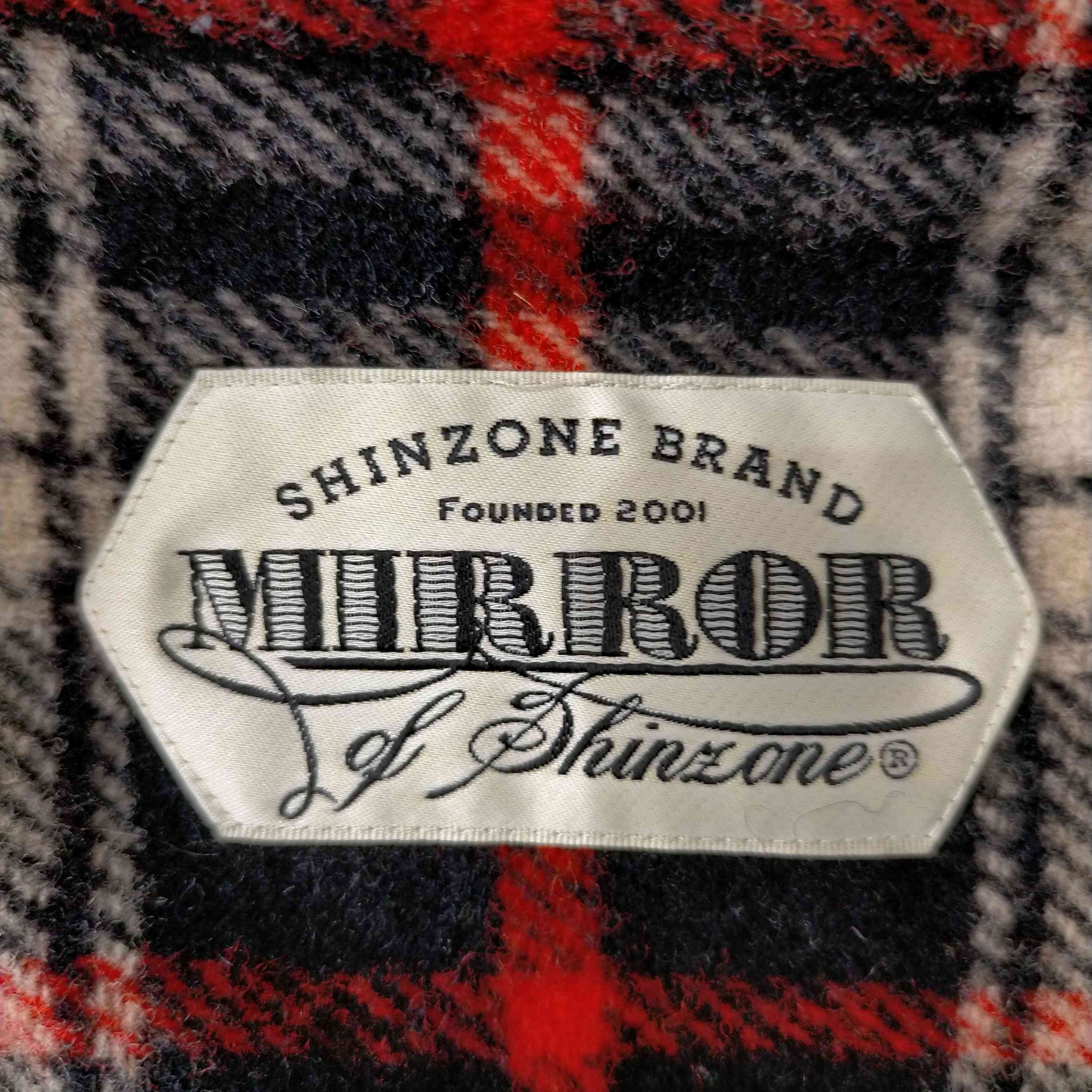 MIRROR OF Shinzone(ミラーオブシンゾーン)CPO JKウールシャツ