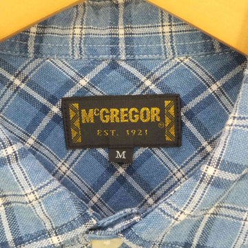 McGREGOR(マックレガー)ロゴ刺繍 タータンチェックシャツ
