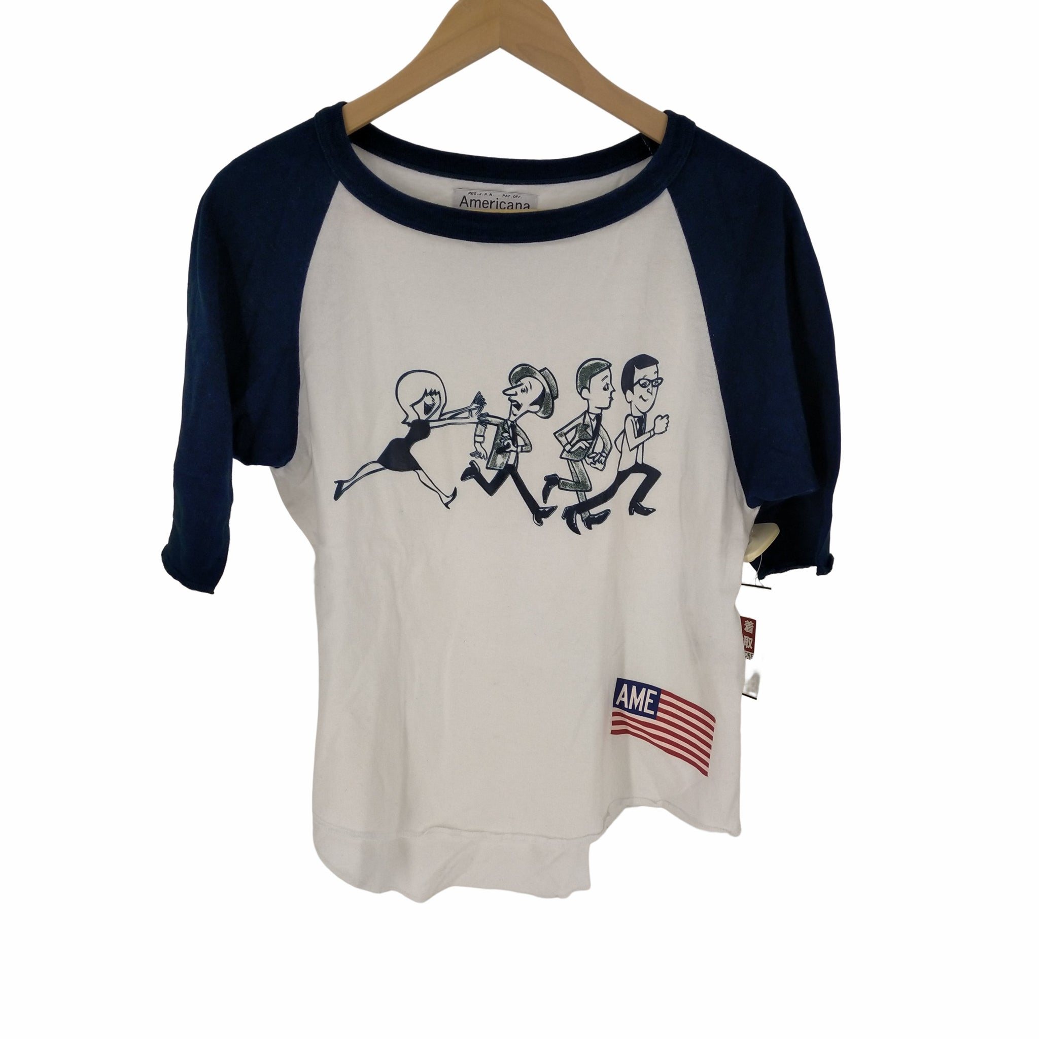 Americana(アメリカーナ)5分袖 ラグランTシャツ – サステナブルなEC