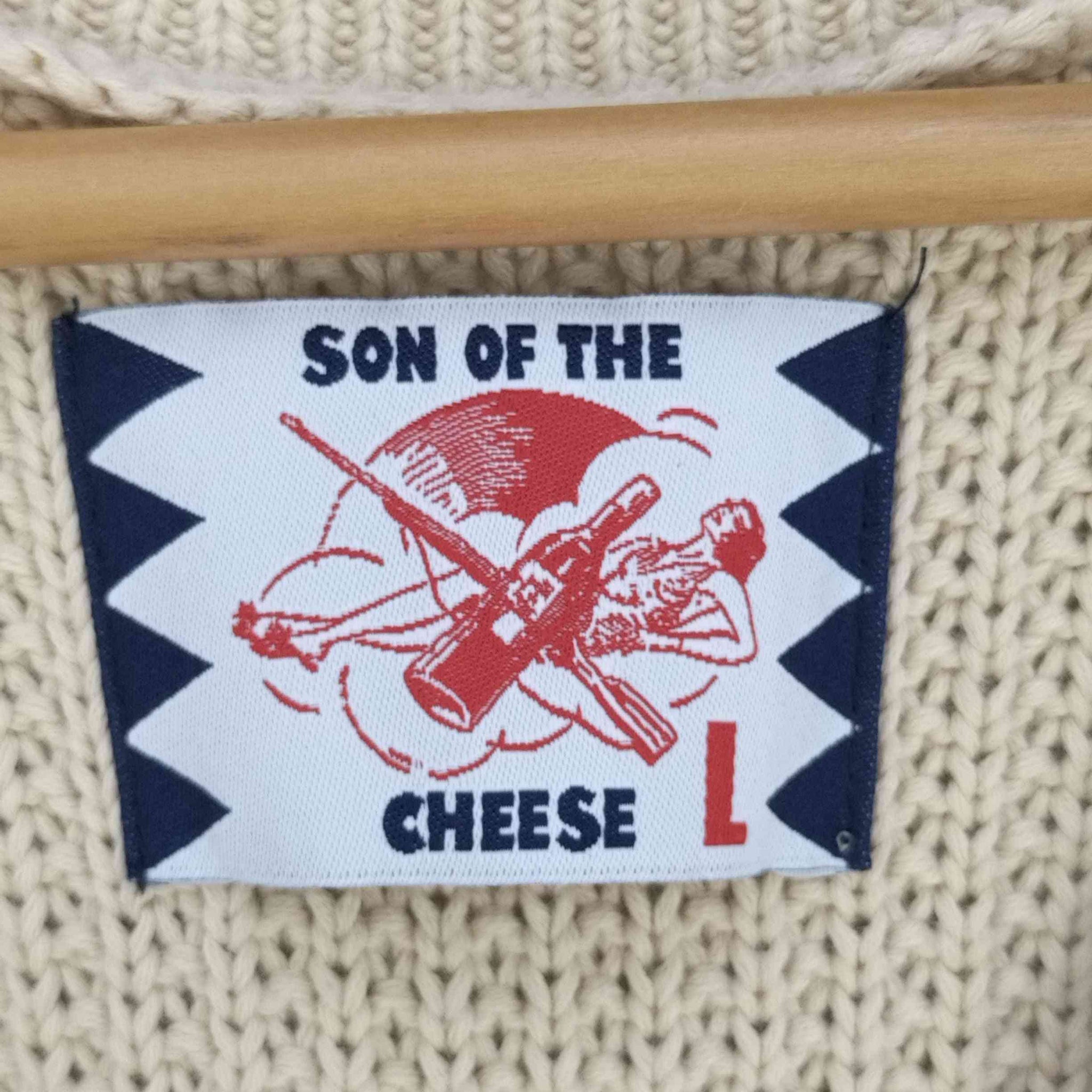 SON OF THE CHEESE(サノバチーズ)Line Cardigan ラインカーディガン