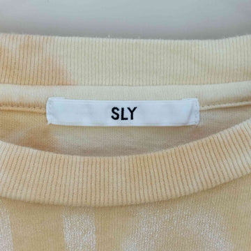 SLY(スライ)FAINT PRINT L／S Tシャツ