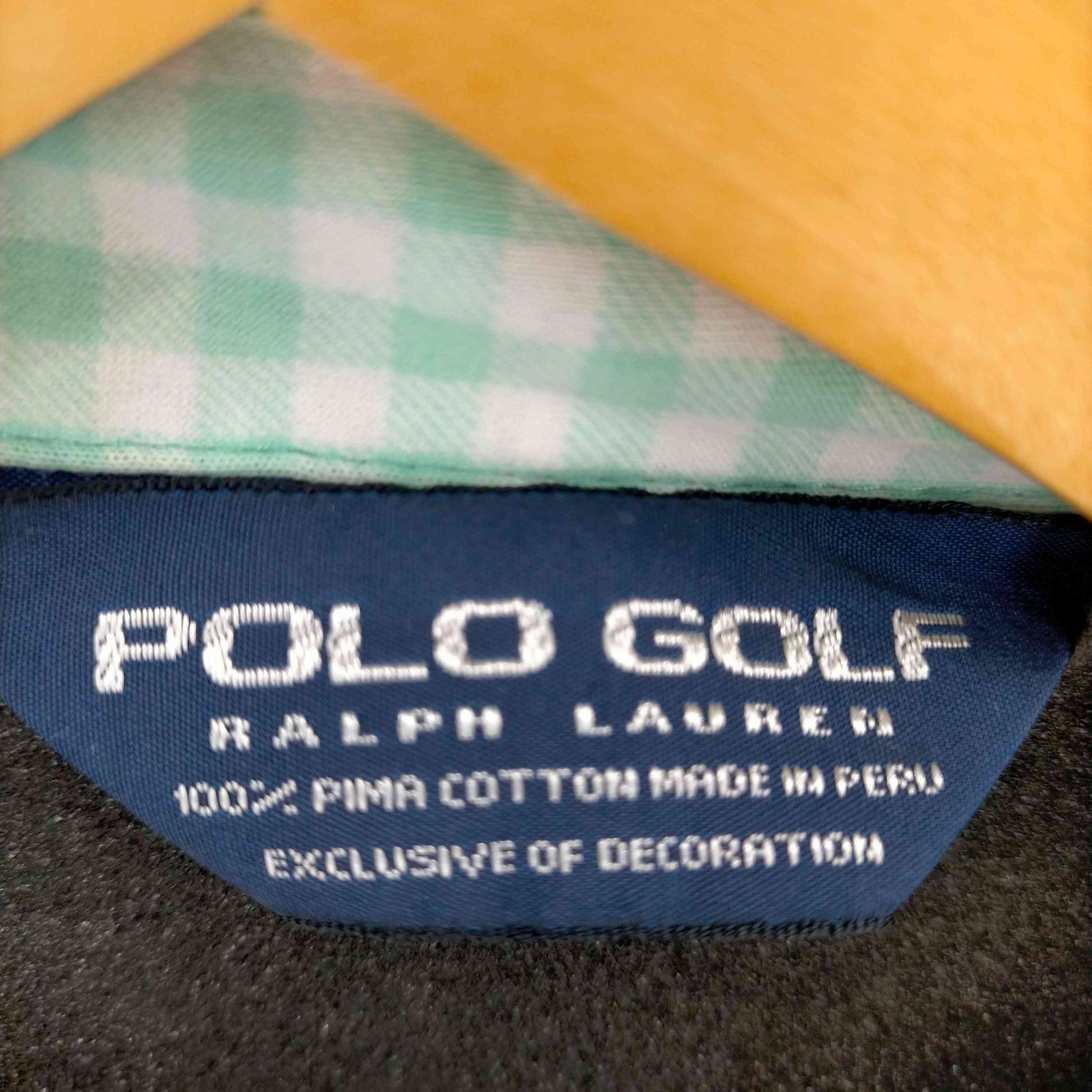 POLO GOLF RALPH LAWREN(ポロゴルフラルフローレン)90S~00S 三角タグ 