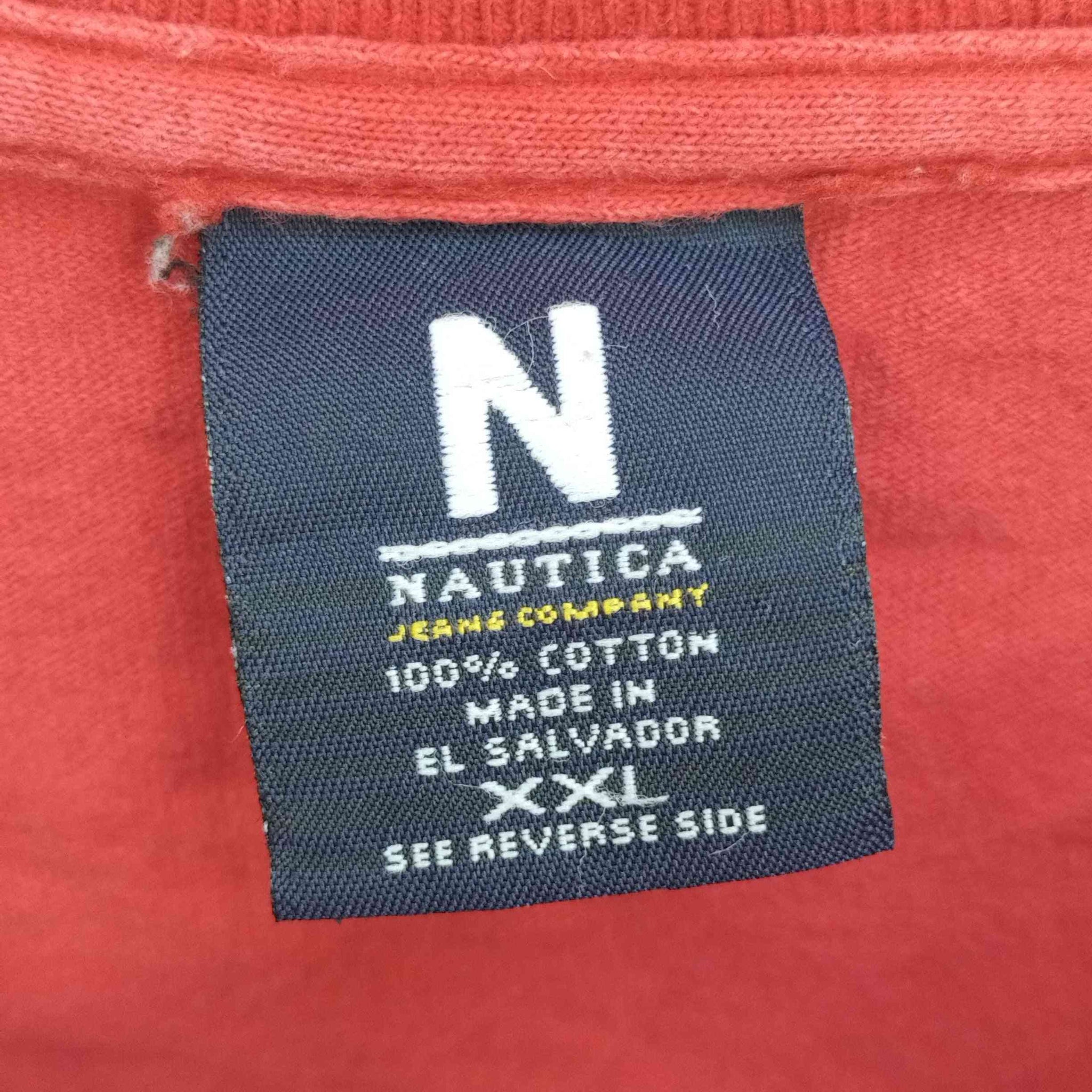 NAUTICA(ノーティカ)90s NAUTICA JEANS ロゴプリント クルーネックTシャツ