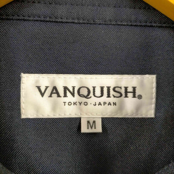 VANQUISH(ヴァンキッシュ)異素材切替 ボーダーシャツ