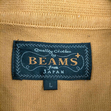 BEAMS＋(ビームスプラス)23SS ソリッド コットンニット ポロシャツ
