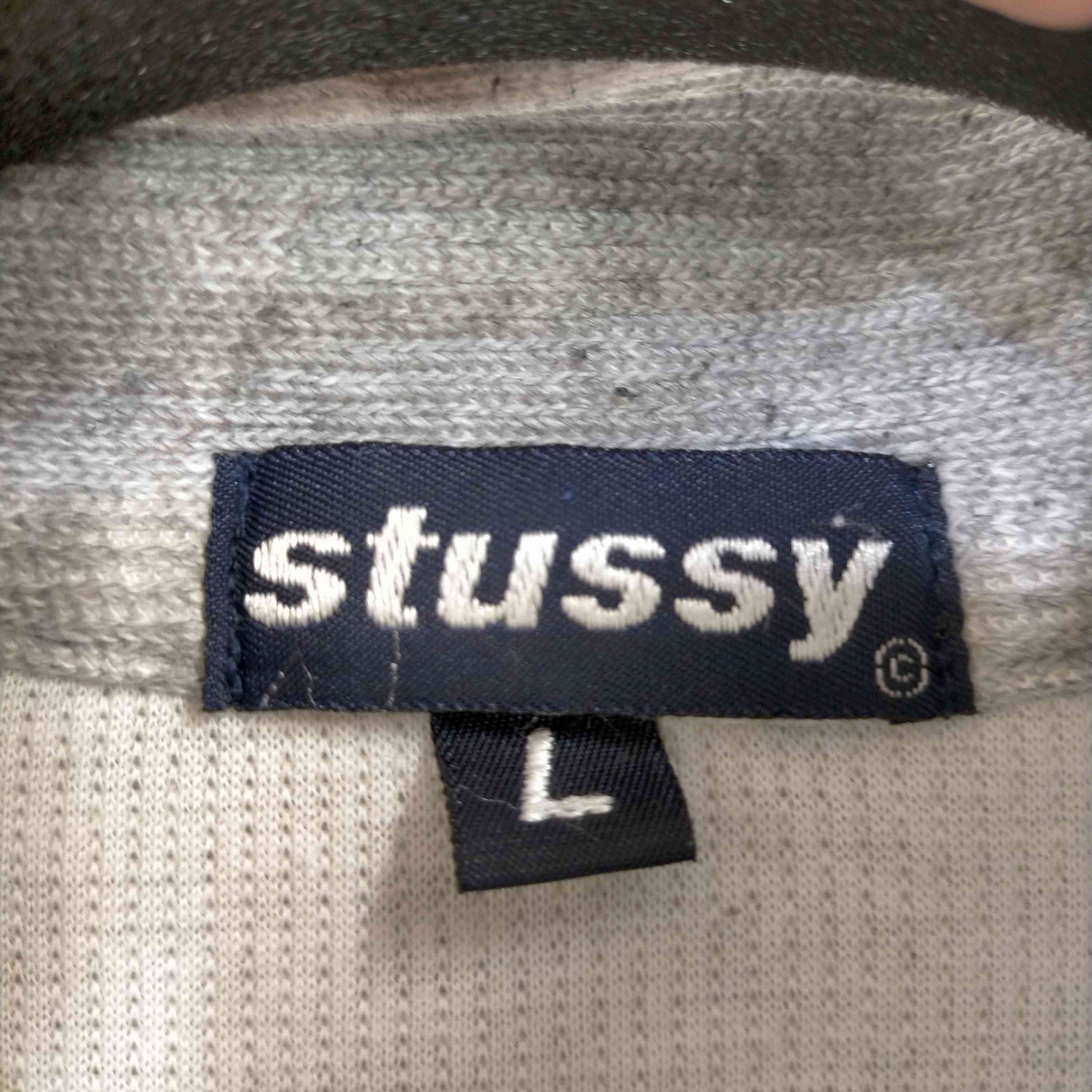 Stussy(ステューシー)90s OLD ショーンフォントロゴ 袖ボタン ハーフ 