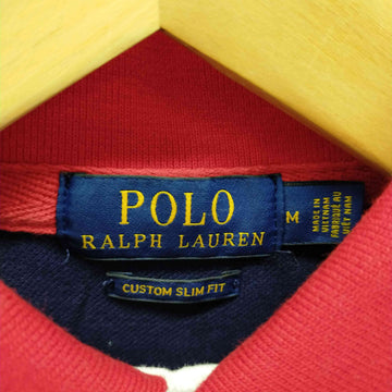 POLO RALPH LAUREN(ポロラルフローレン)CUSTOM SLIM FIT キッカーベアカプセルコレクション ナンバリングポロシャツ
