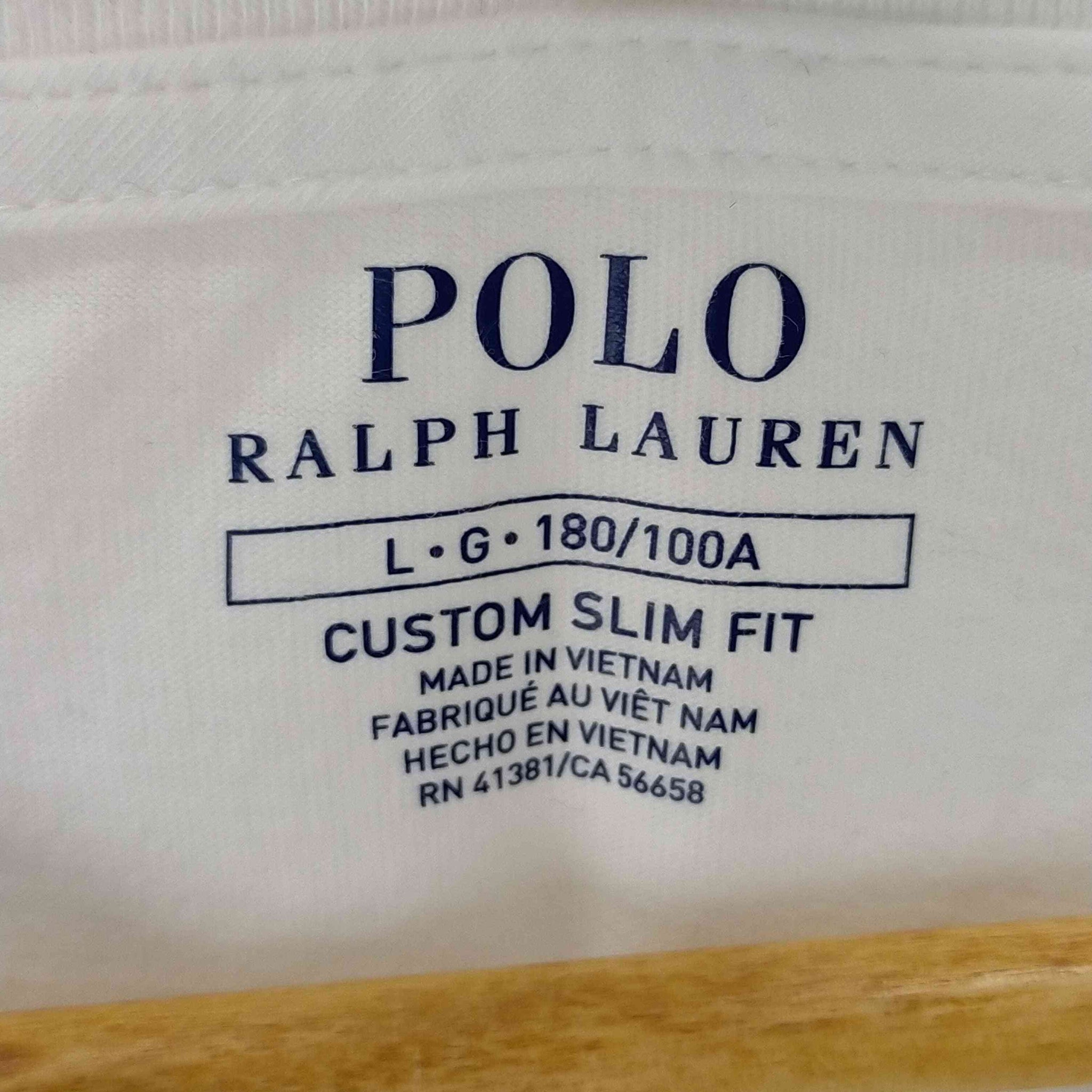 POLO RALPH LAUREN(ポロラルフローレン)CUSTOM SLIM FIT スモールポニー刺繍 Vネック S/S Tシャツ