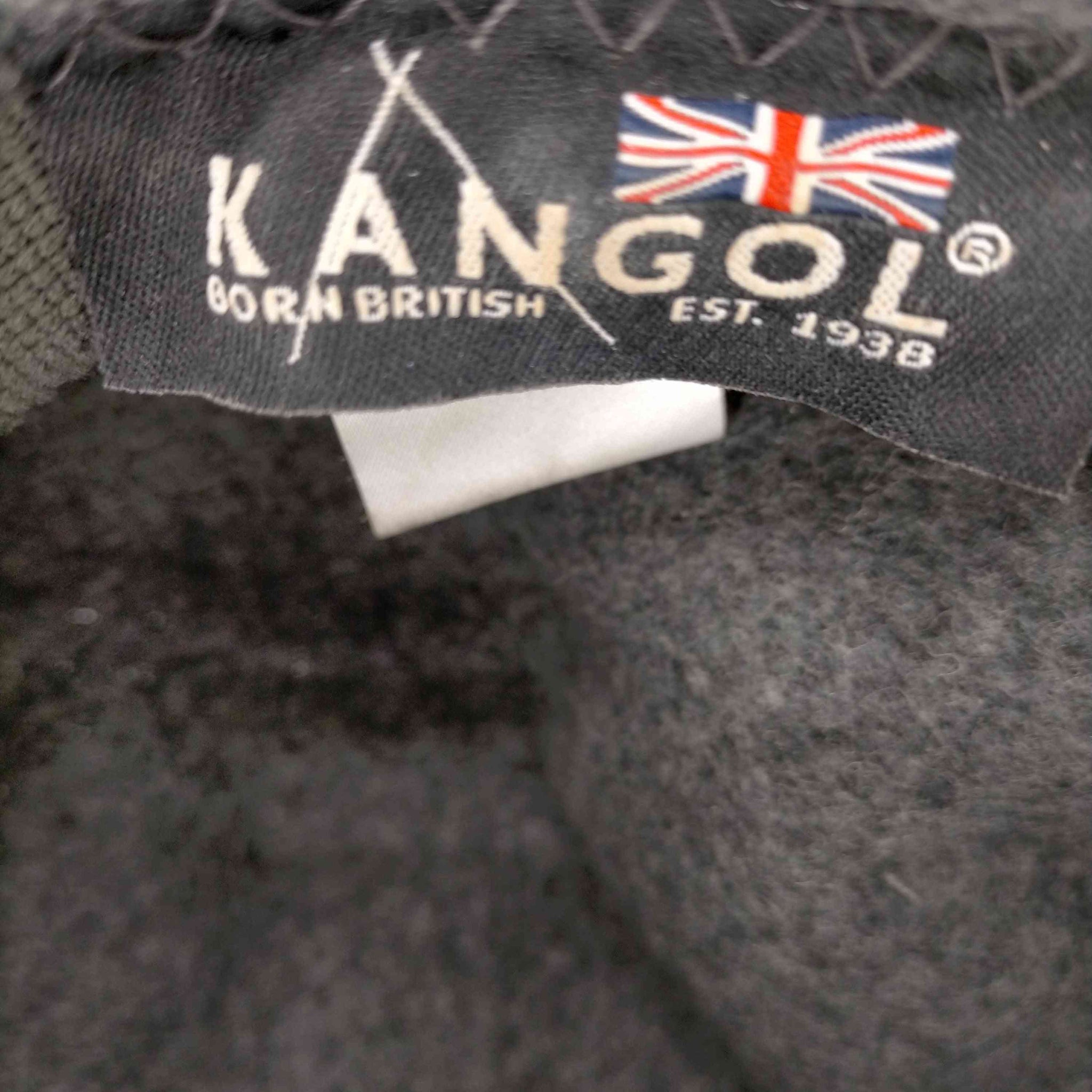 KANGOL(カンゴール)ロゴ刺しゅう ウールハンチング