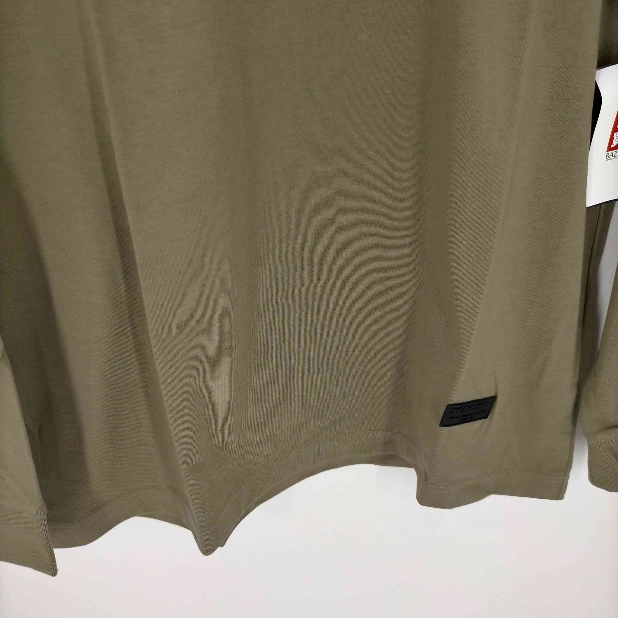renoma(レノマ)ロゴプリントクルーネックTシャツ