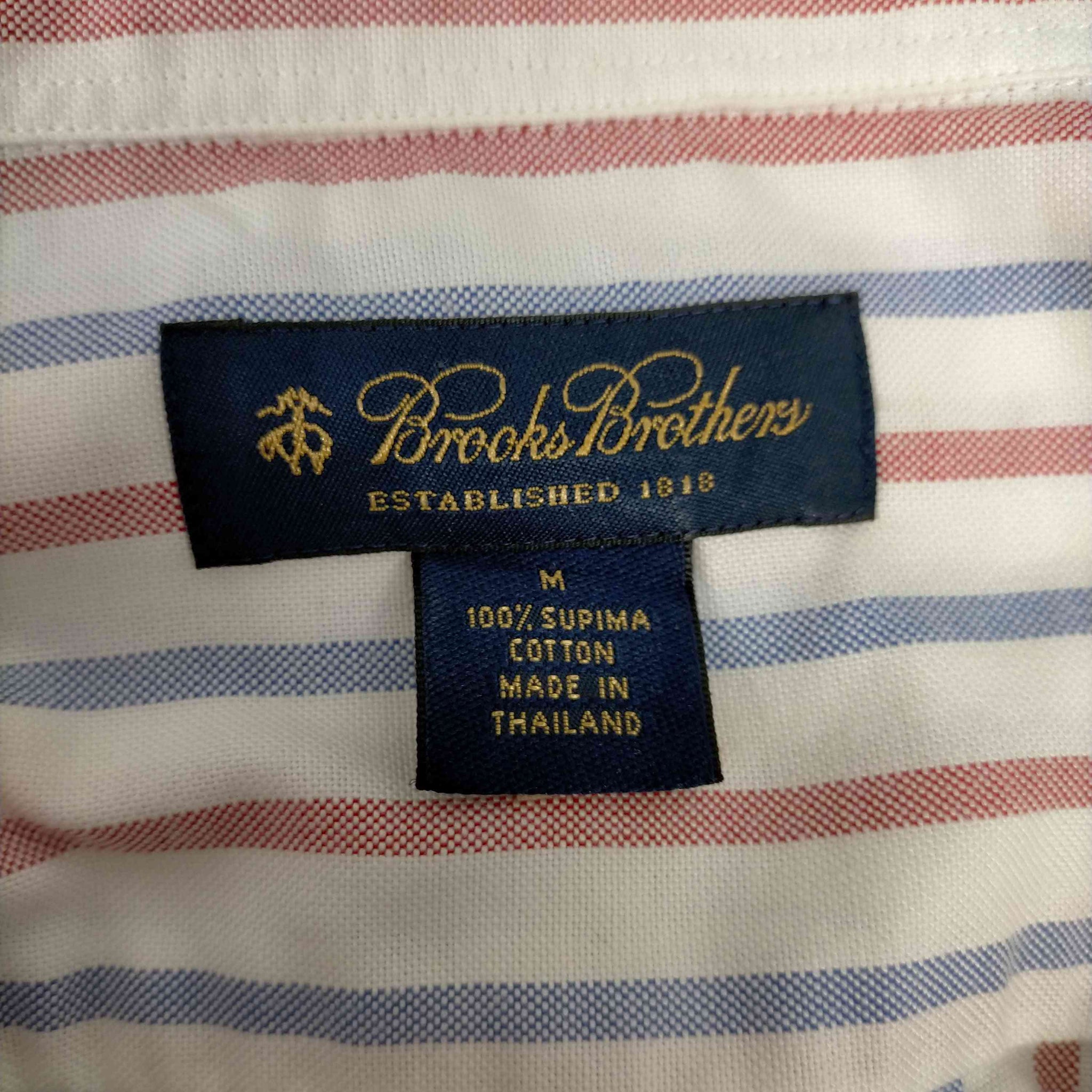 BROOKS BROTHERS(ブルックスブラザーズ)ストライプ柄 ボタンダウンシャツ