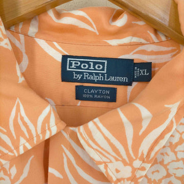 Polo by RALPH LAUREN(ポロバイラルフローレン)CRAYTON パイナップル柄 開襟 レーヨン アロハシャツ