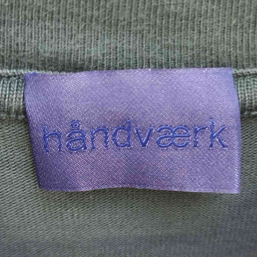 handvaerk(ハンドバーク)オーバーサイズ クルーネックTシャツ