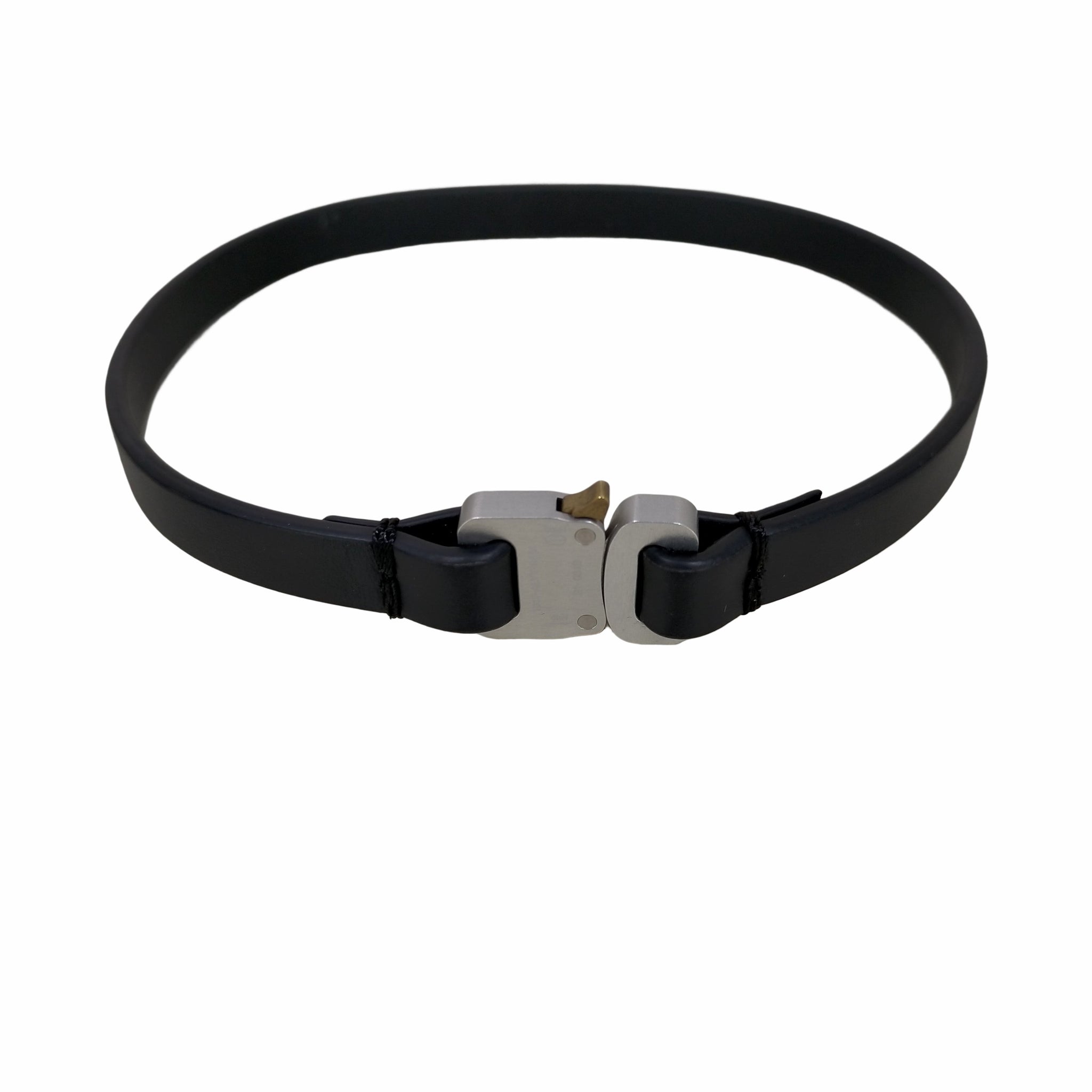 1017 ALYX 9SM(アリクス)LEATHER WRAP BRACELET WITH ROLLERCOASTER BUCKLE