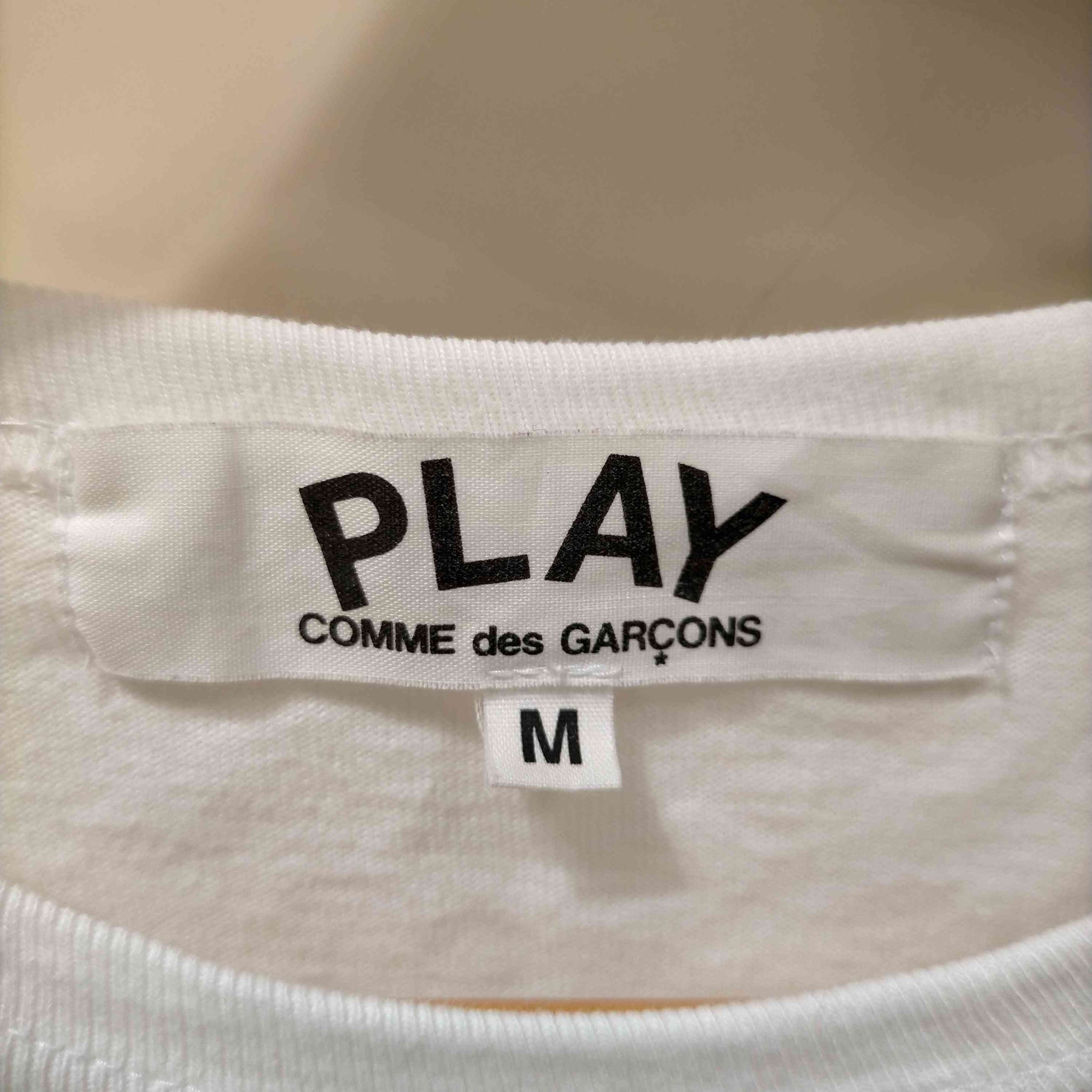PLAY COMME des GARCONS(プレイコムデギャルソン)ロゴTシャツ