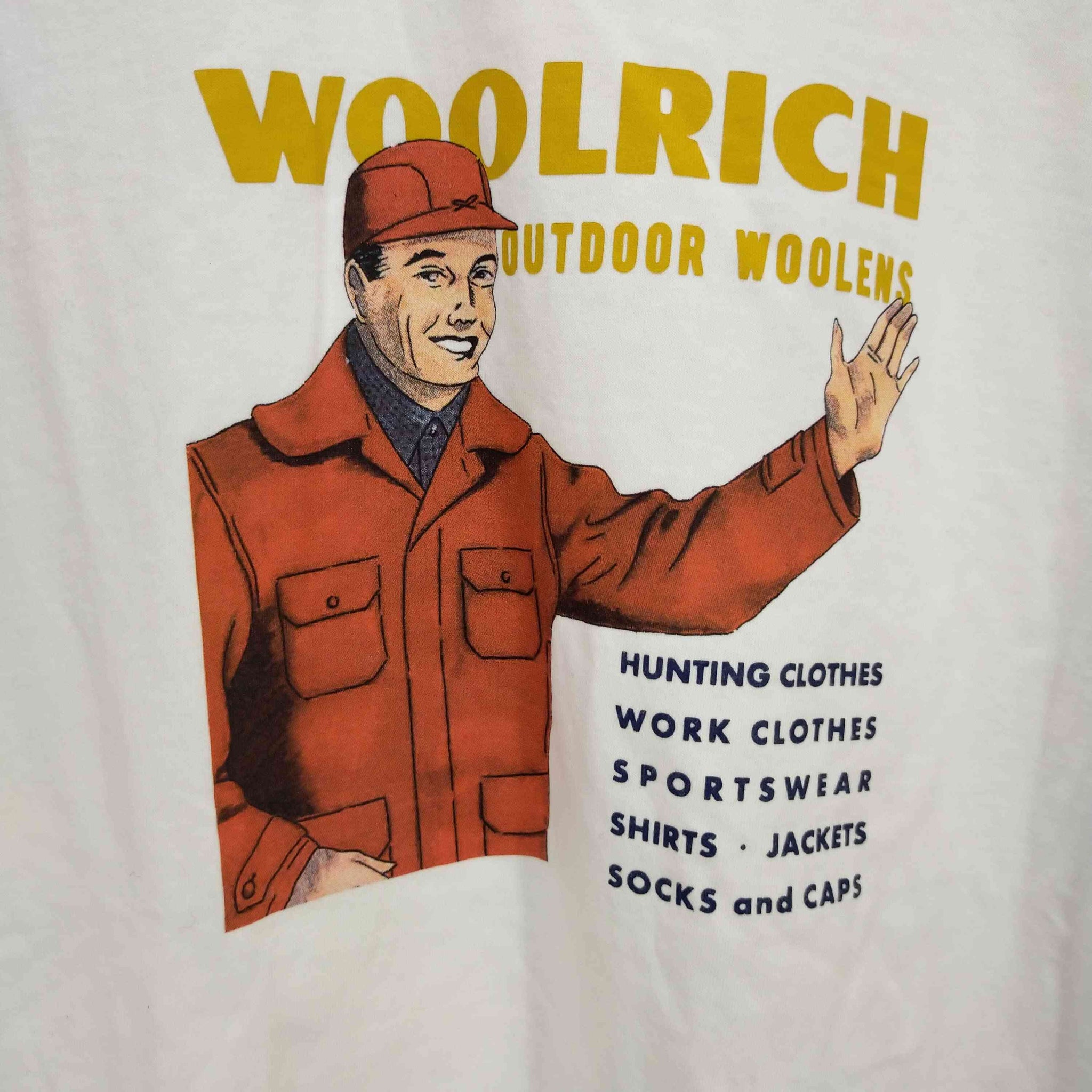 WOOLRICH(ウールリッチ)RICHS VINTAGE TEE