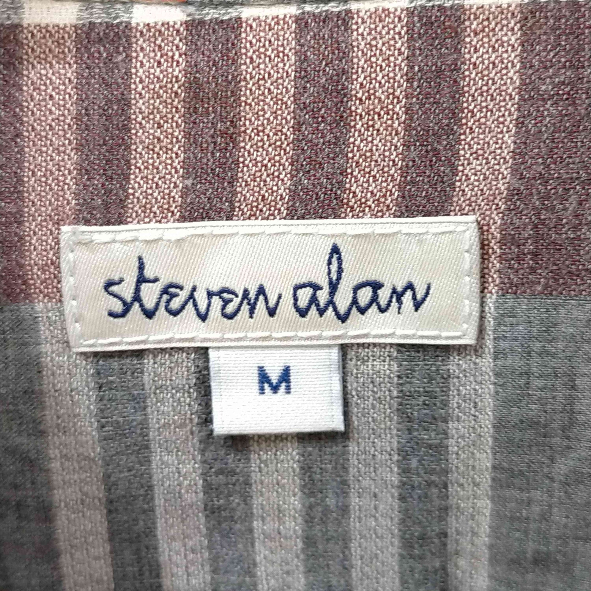 Steven Alan(スティーブンアラン)チェック柄 コットンシャツ