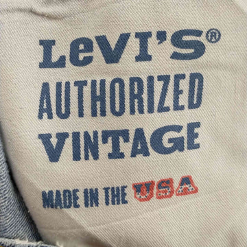 Levis(リーバイス)AUTHORIZED VINTAGE 80S 501 ハチマル前期 USA製 内股シングル 脇割り 紺カンヌキ ゴールドステッチ 81年製