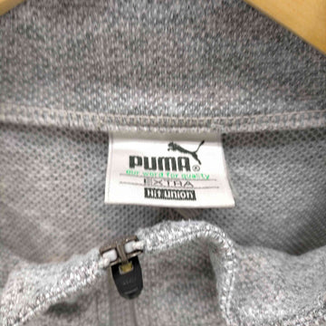 PUMA(プーマ)90S-00S スタンドカラー ハーフジップ カットソー