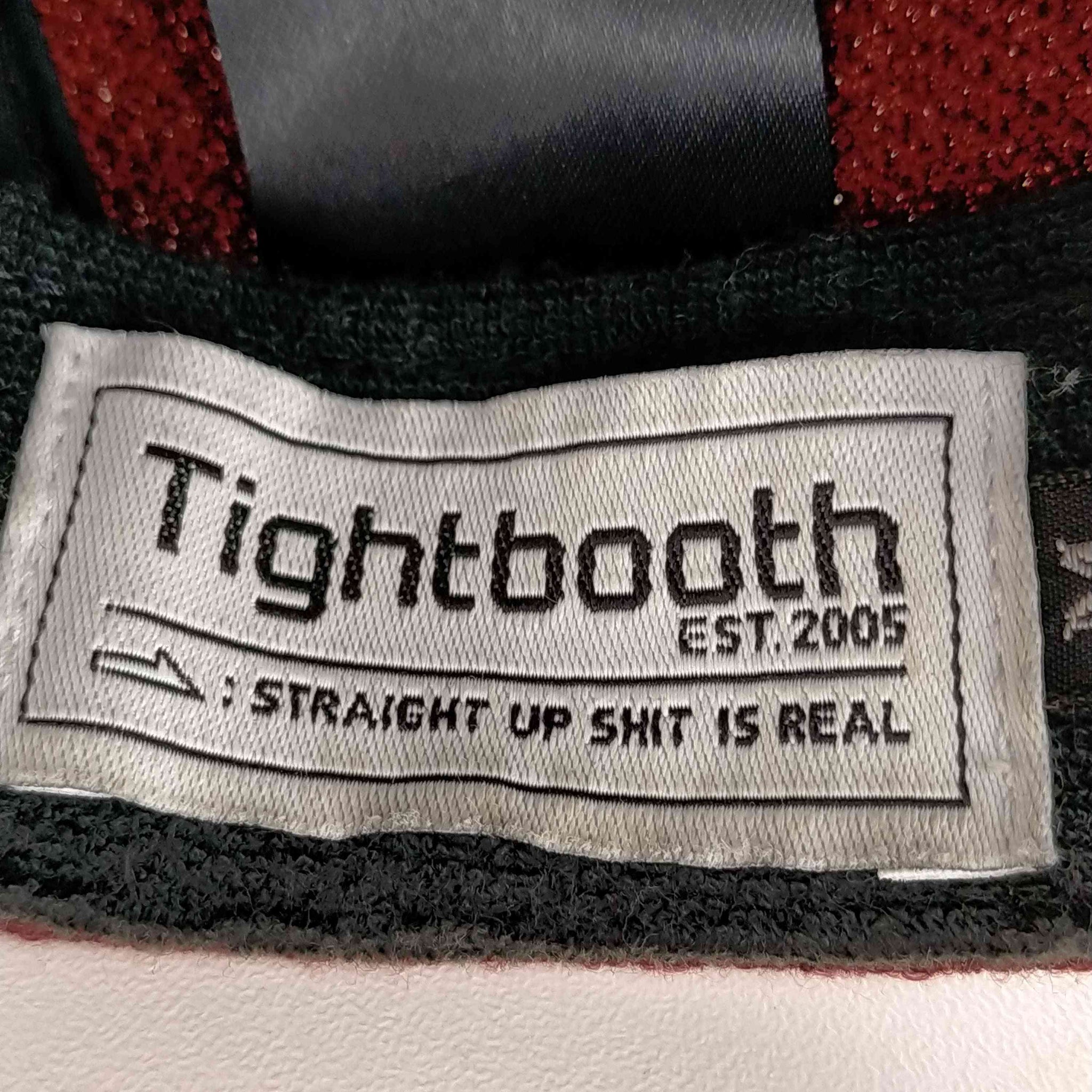 Tightbooth Production(タイトブースプロダクション)ウールバックロゴ刺繍キャスケット
