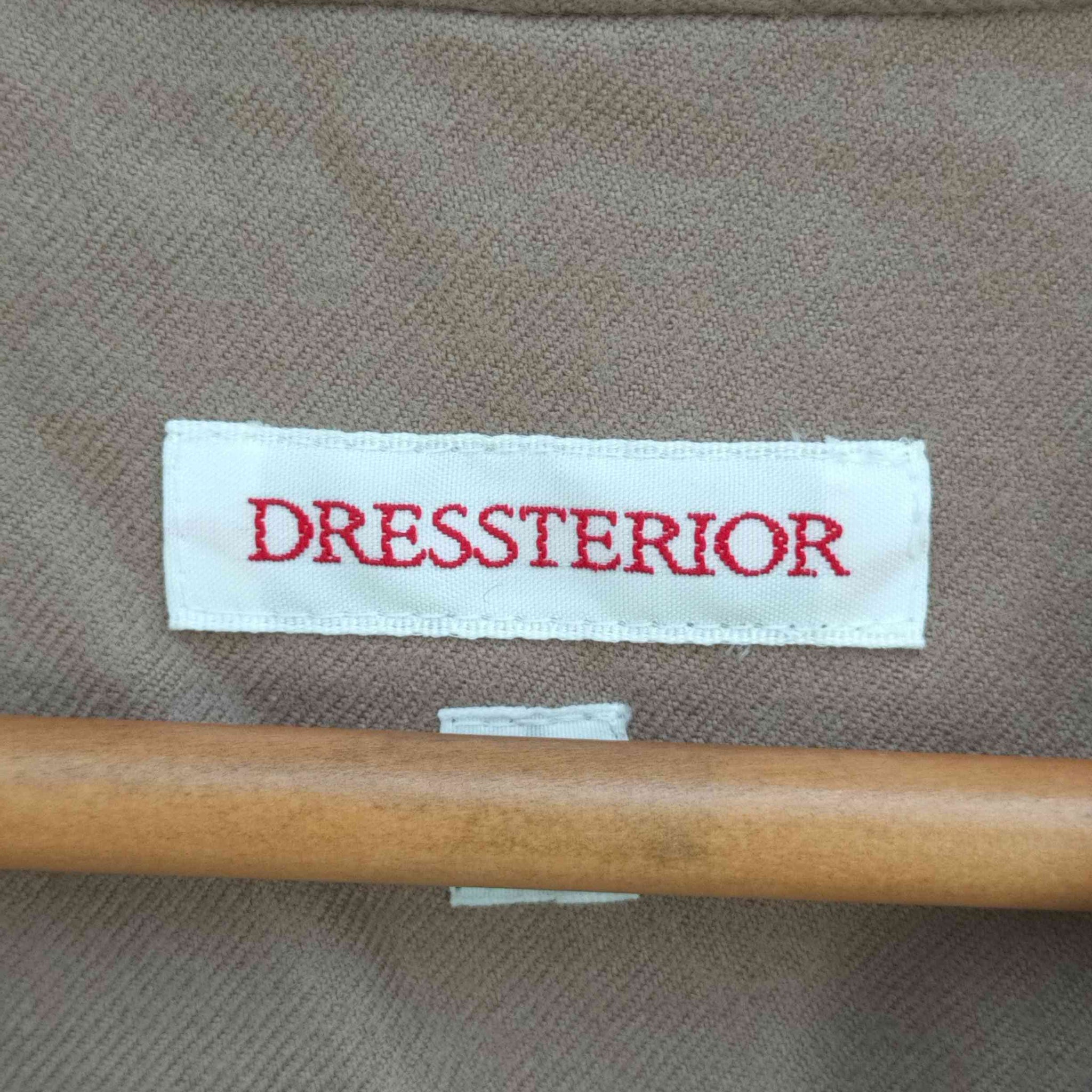 DRESSTERIOR(ドレステリア)20AW フロントスリットワンピース