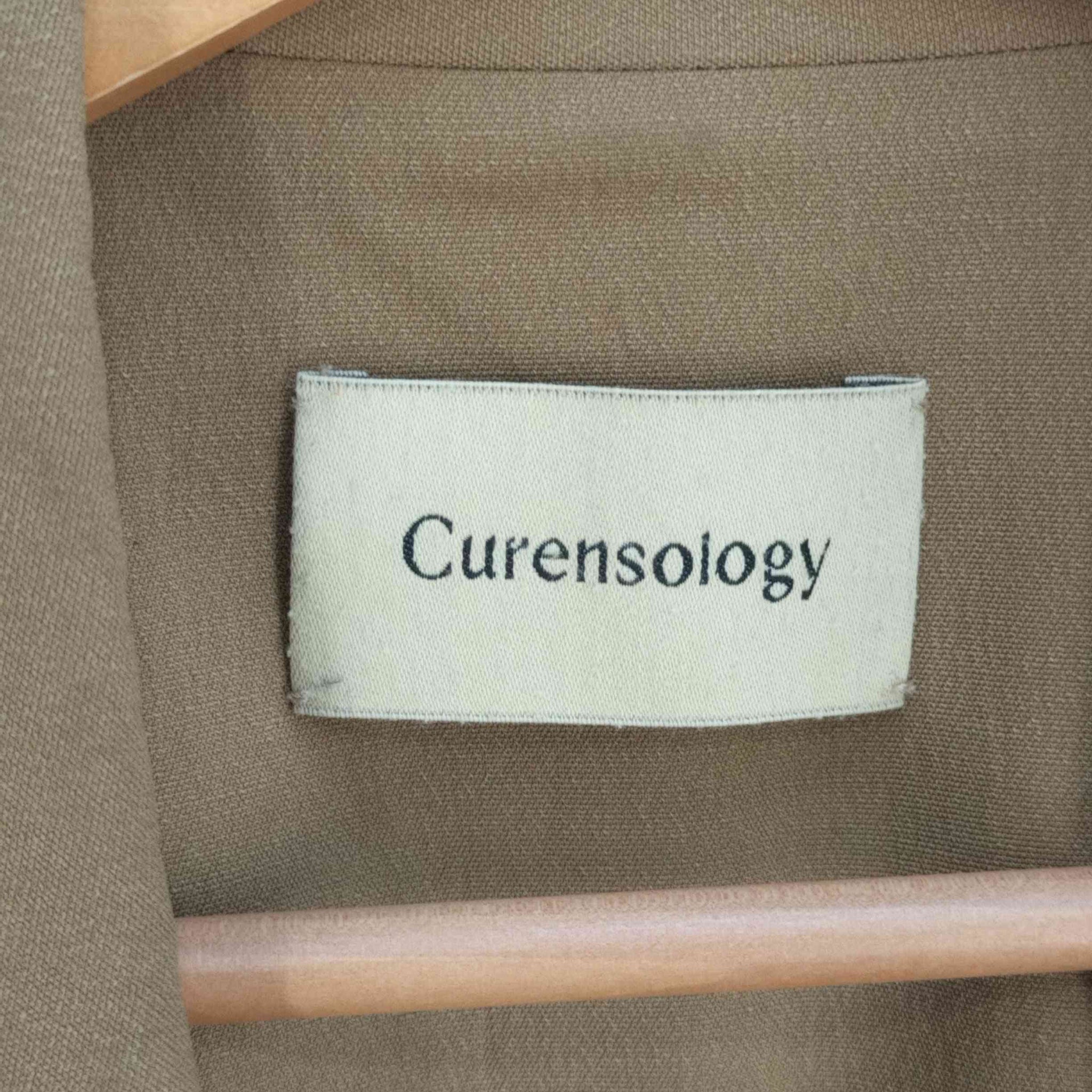 curensology(カレンソロジー)リネン混1Bジャケット
