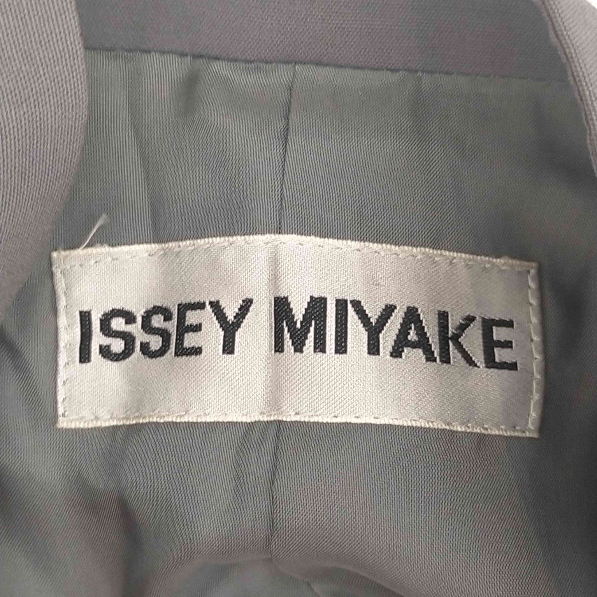 ISSEY MIYAKE(イッセイミヤケ)白タグ マオカラー ノーカラー