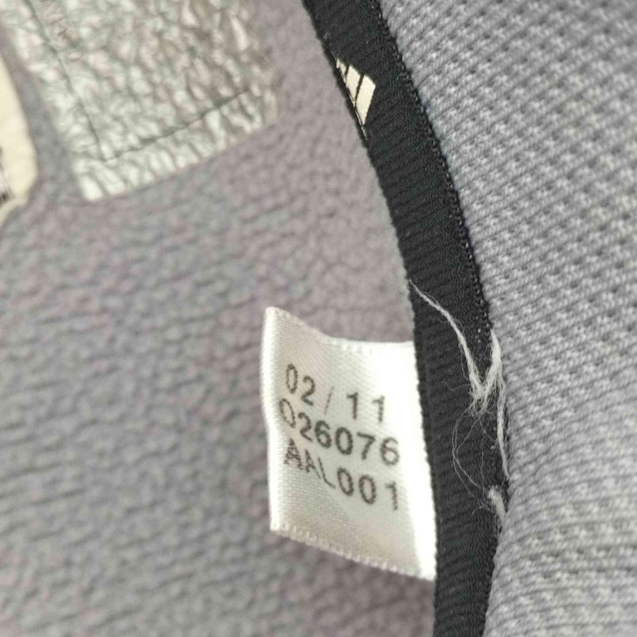 adidas(アディダス)00S ナンバーリング刺繍 ハーフジップ トラック