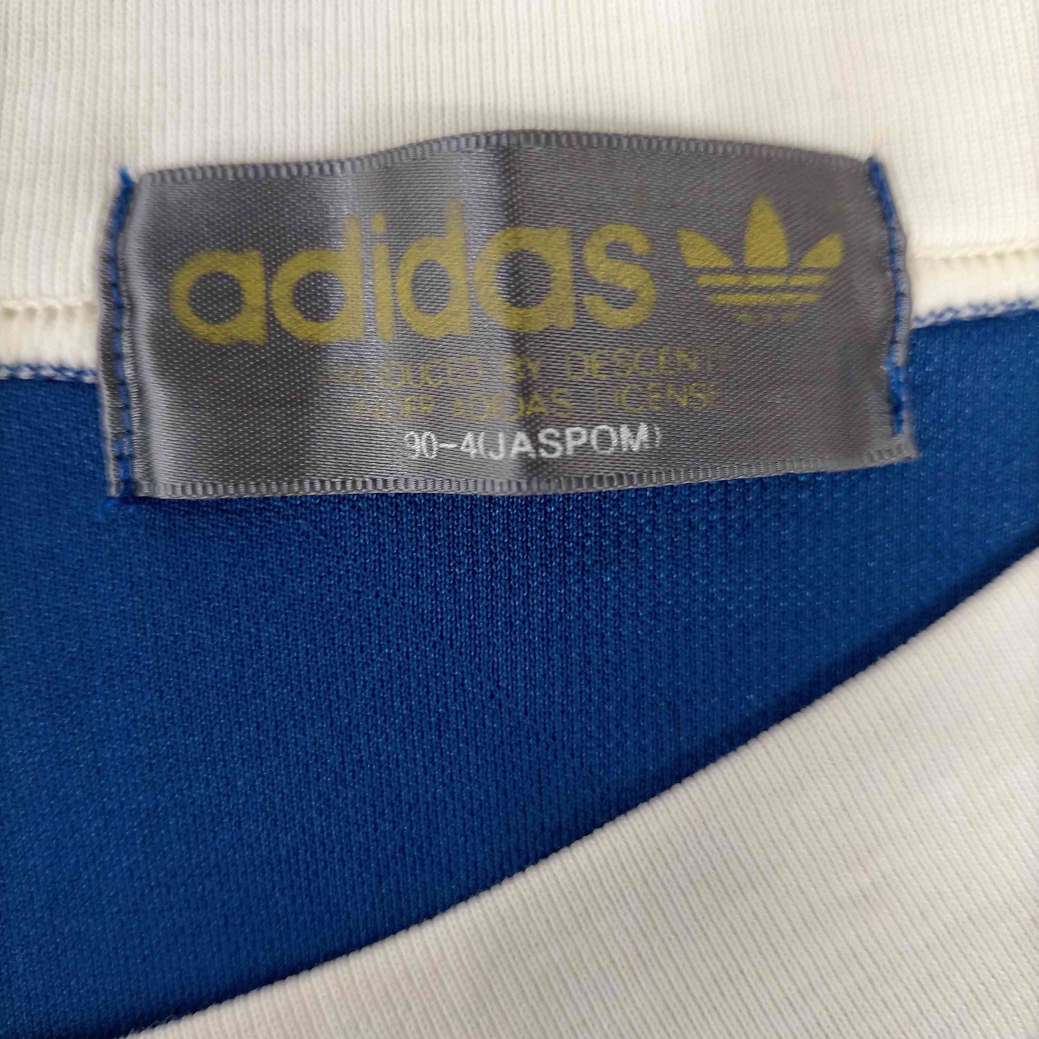 adidas(アディダス)デサント製 トレフォイルロゴ サッカーシャツ ...