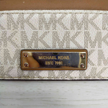 Michael Kors(マイケルコース)ロゴプレート モノグラムロゴカードケース