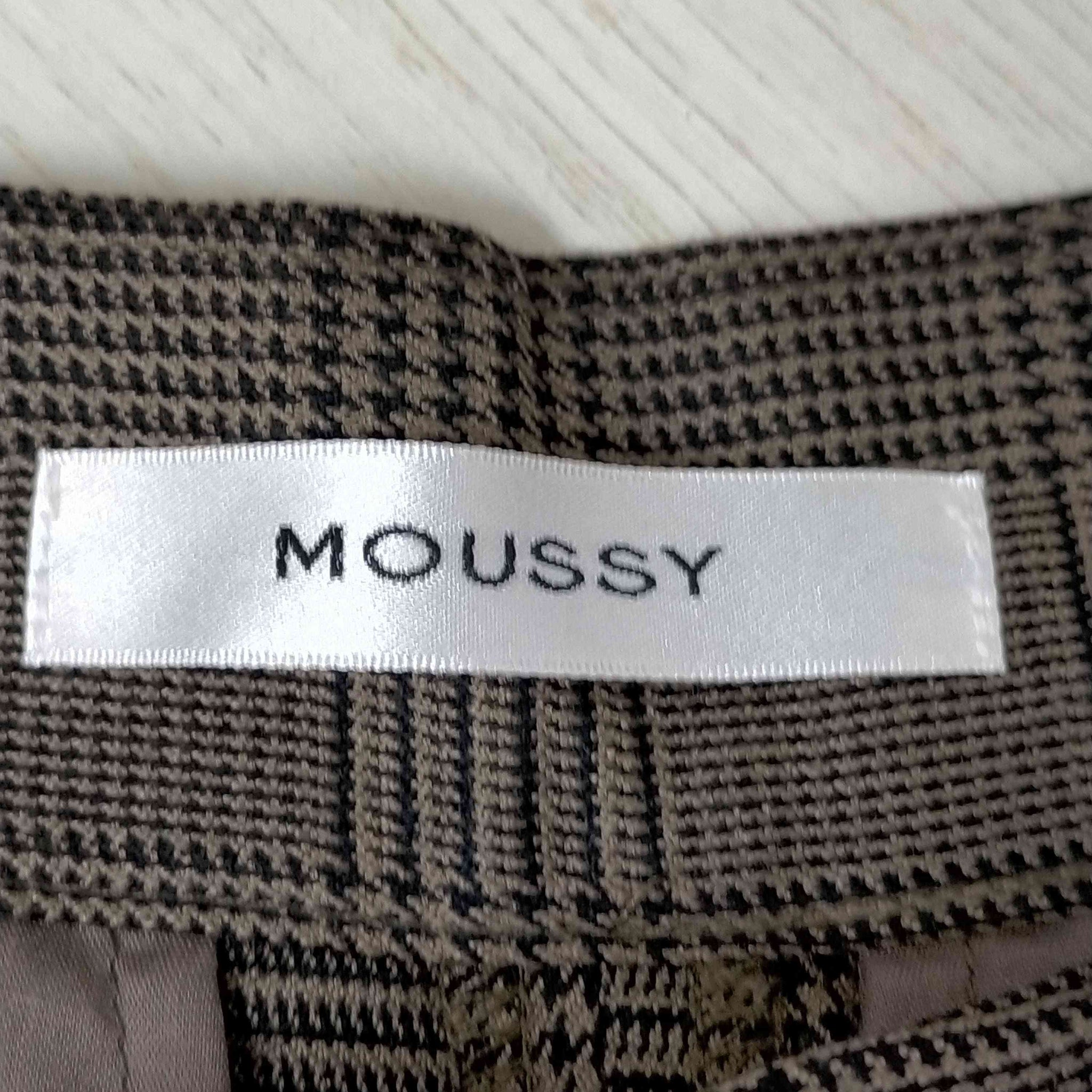 moussy(マウジー)GLENCHECK FLARE パンツ