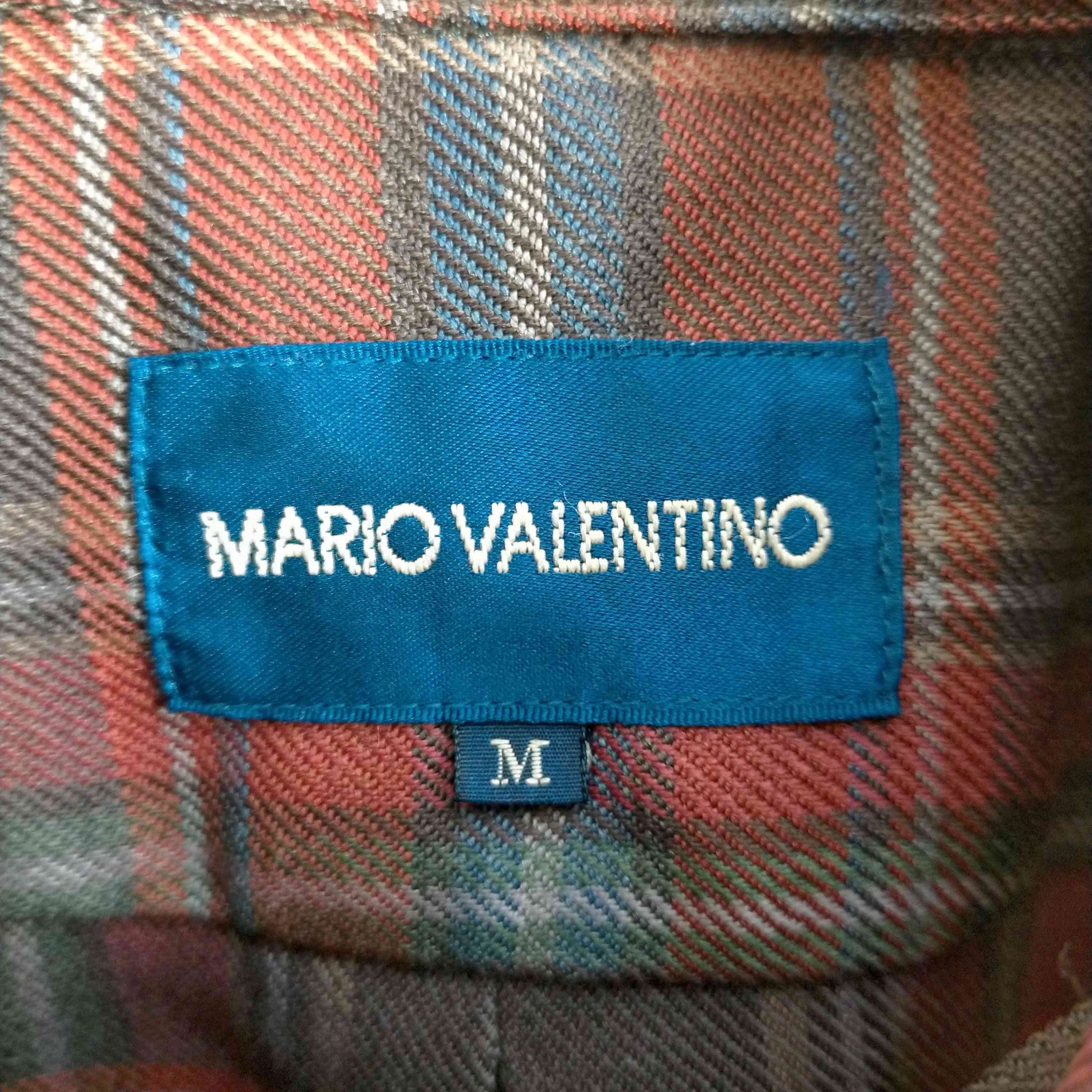 MARIO VALENTINO(マリオバレンチノ)ロングスリーブチェックシャツ