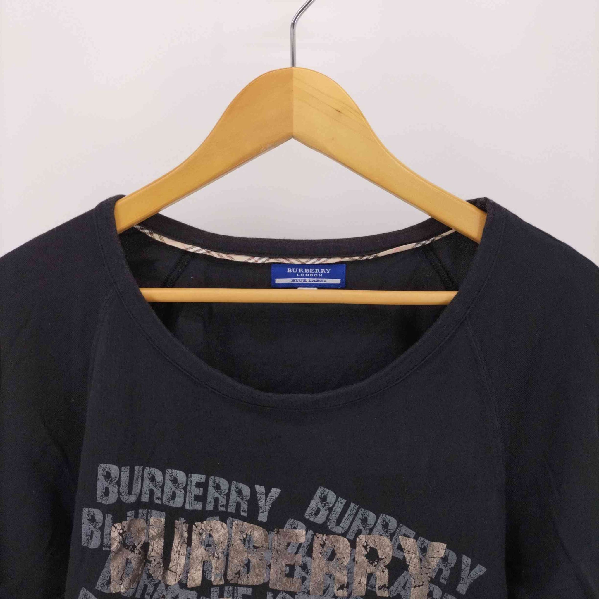 BURBERRY BLUE LABEL(バーバリーブルーレーベル)ブランドロゴ プリント