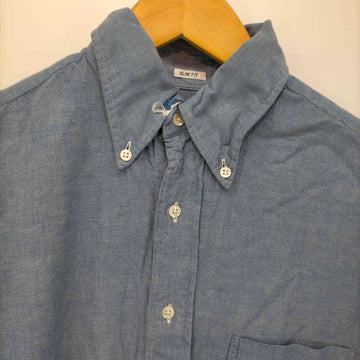 individualized shirts(インディヴィジュアライズドシャツ)SLIM FIT シャンブレー BDシャツ