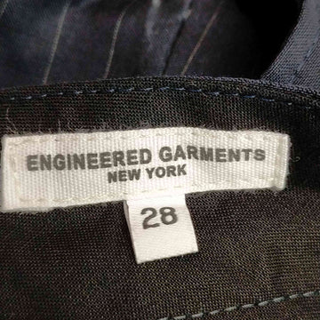Engineered Garments(エンジニアードガーメンツ)シンチバック付き ストライプウールショーツ