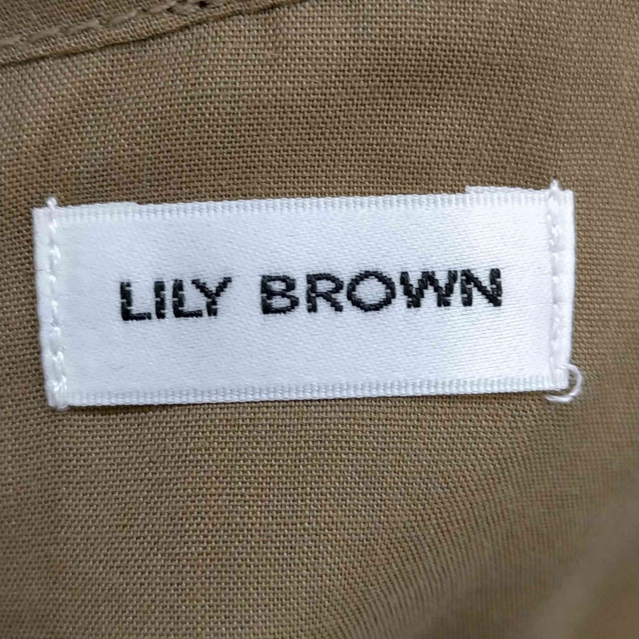 Lily Brown(リリーブラウン)アタッチドカラー 付け襟