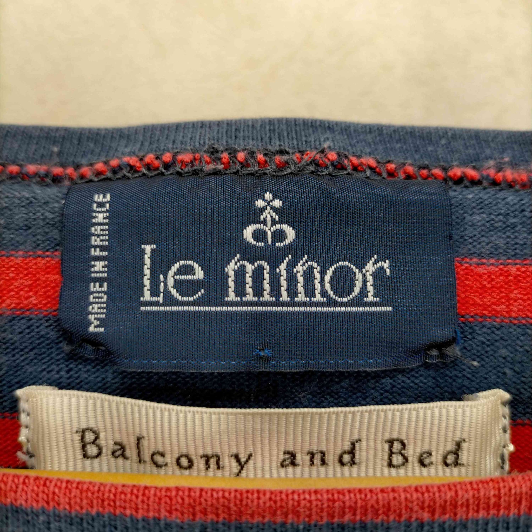 Le minor(ルミノア)バスクシャツ