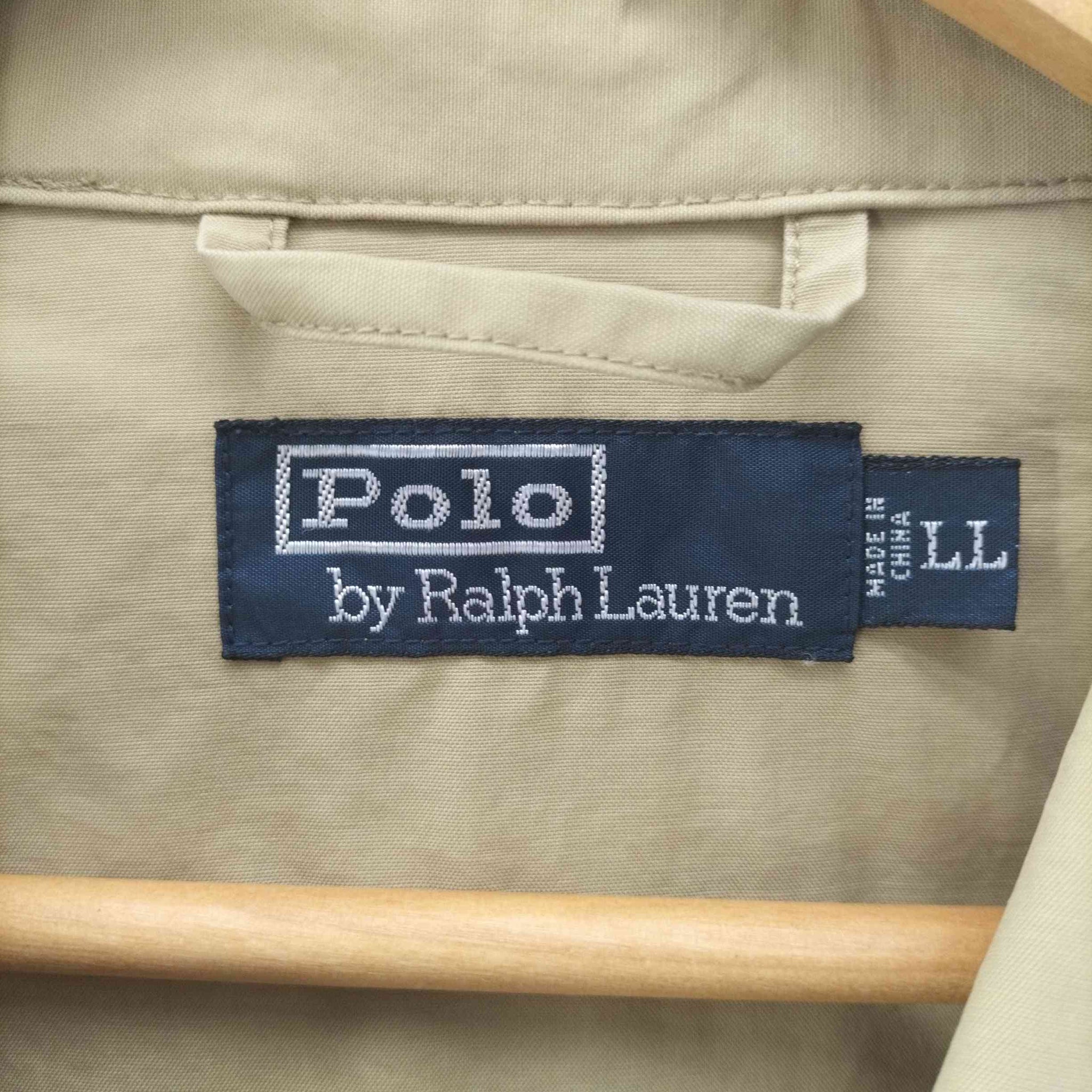 Polo by RALPH LAUREN(ポロバイラルフローレン)比翼 ナイロン混 ハンティングジャケット