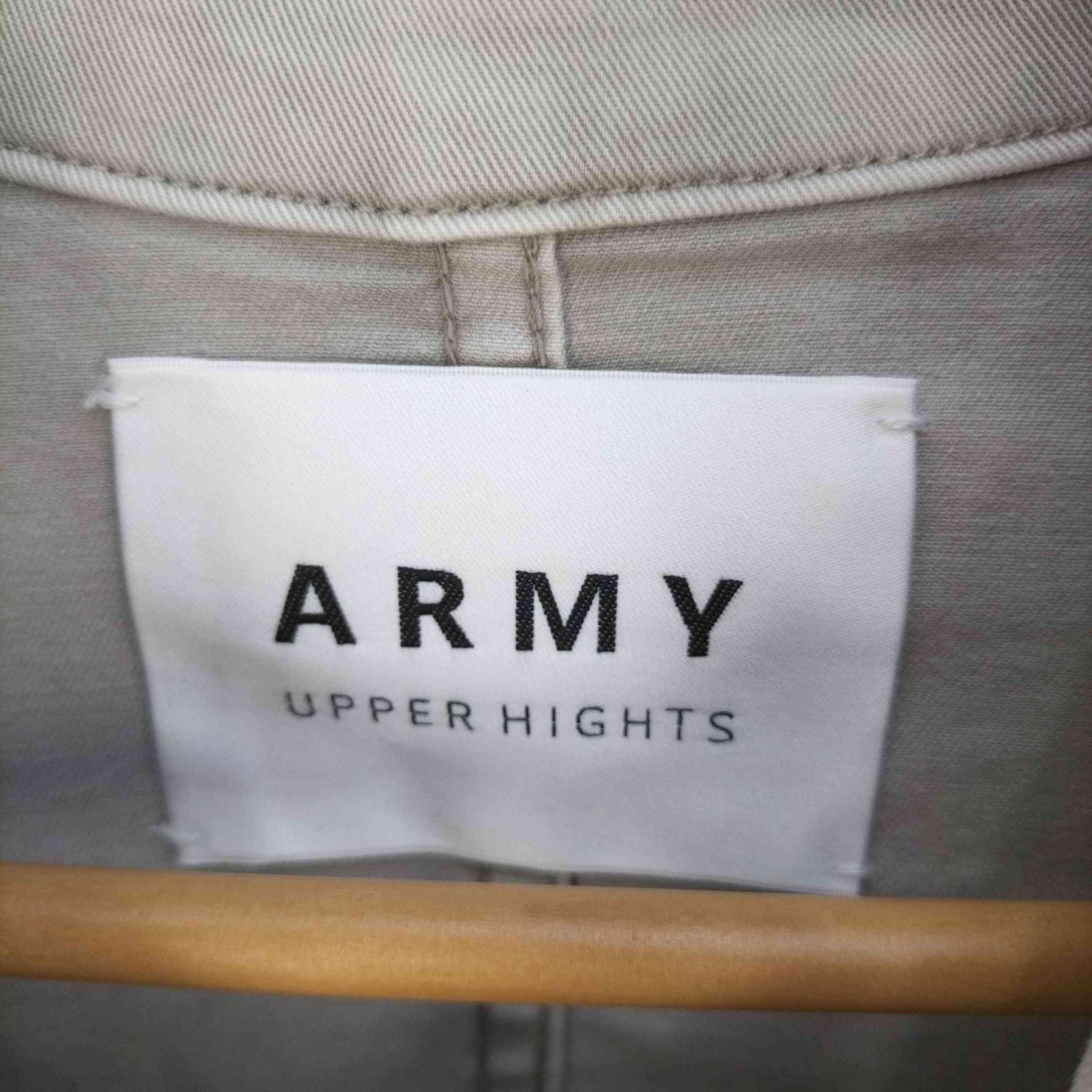 upper hights(アッパーハイツ)ARMY THE SANDY シャツジャケット